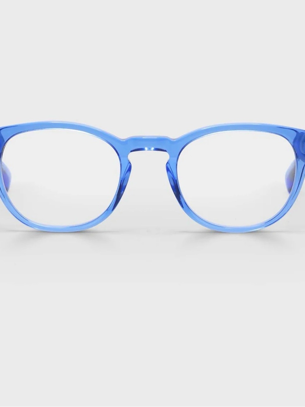 🥰 Eyebobs Cleary Crystal Blue Women's Round Frame Glasses